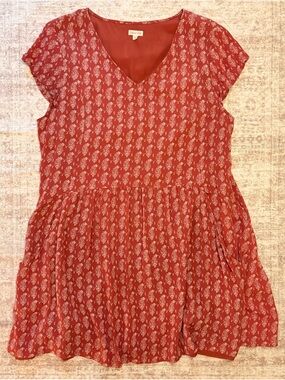 Garnet Hill Flowy Tshirt Dress